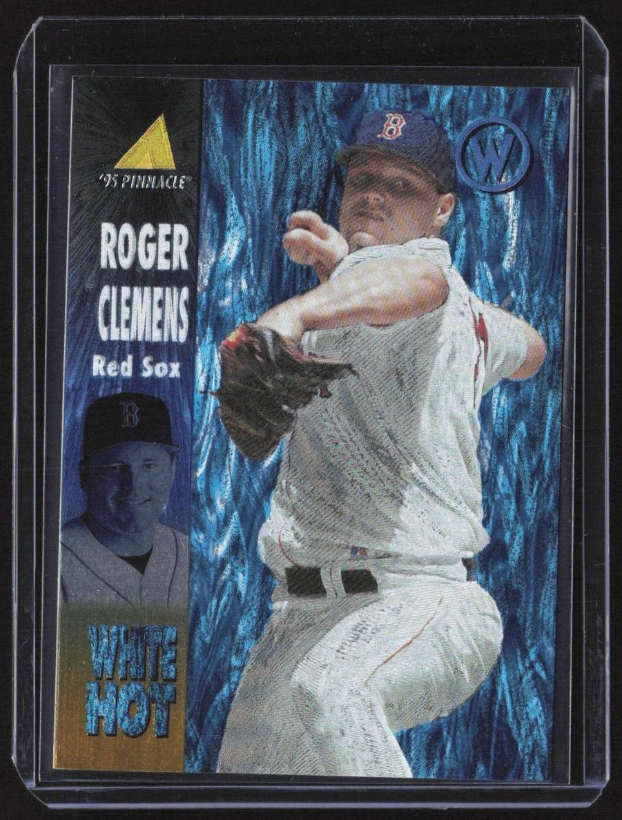 1995 Pinnacle Baseball Roger Clemens #WH18 PSA 8