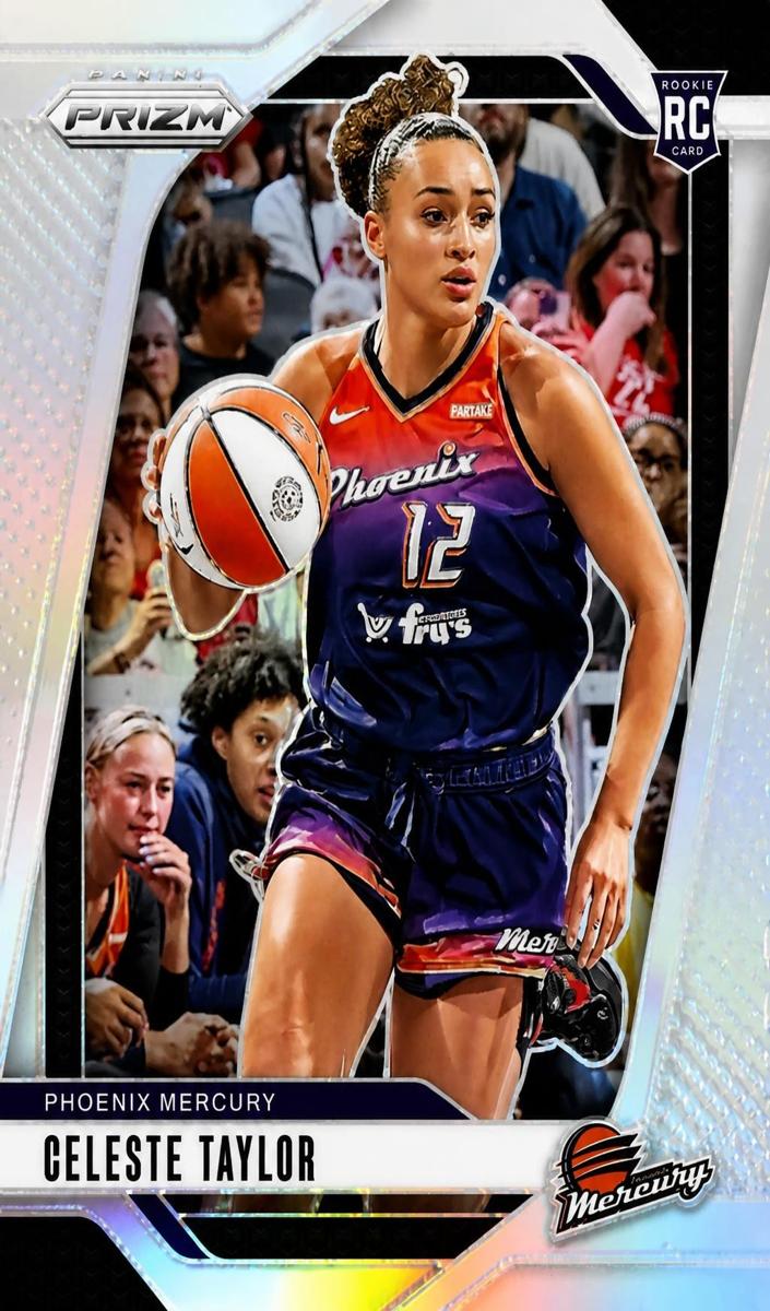 2024 Panini Prizm WNBA Basketball Silver Celeste Taylor #48