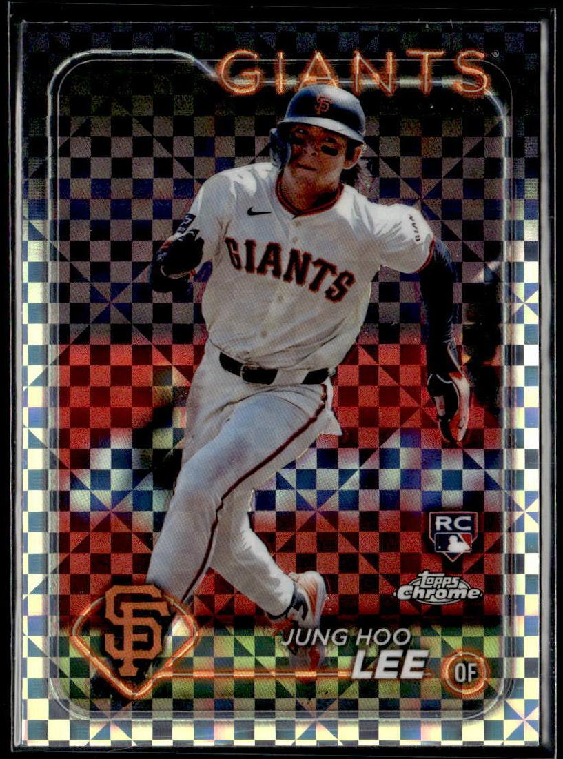 2024 Topps Chrome Baseball X-Fractor Jung Hoo Lee #201 PSA 10