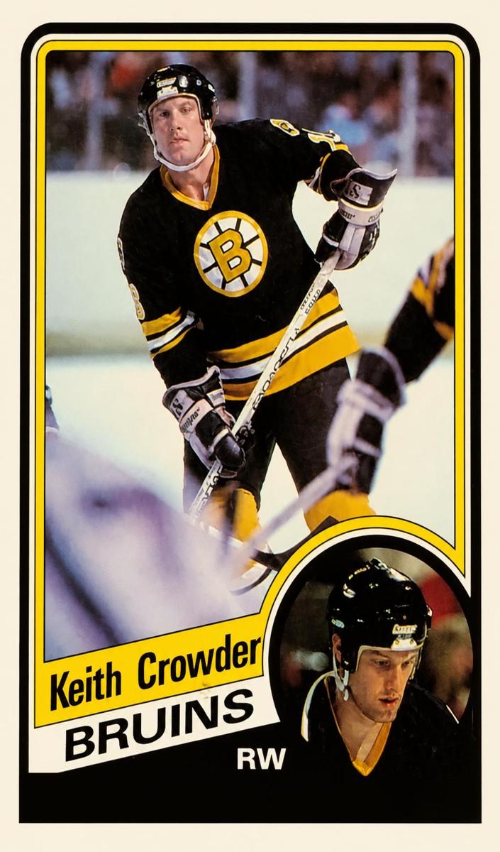 1984 Topps Hockey Keith Crowder #2