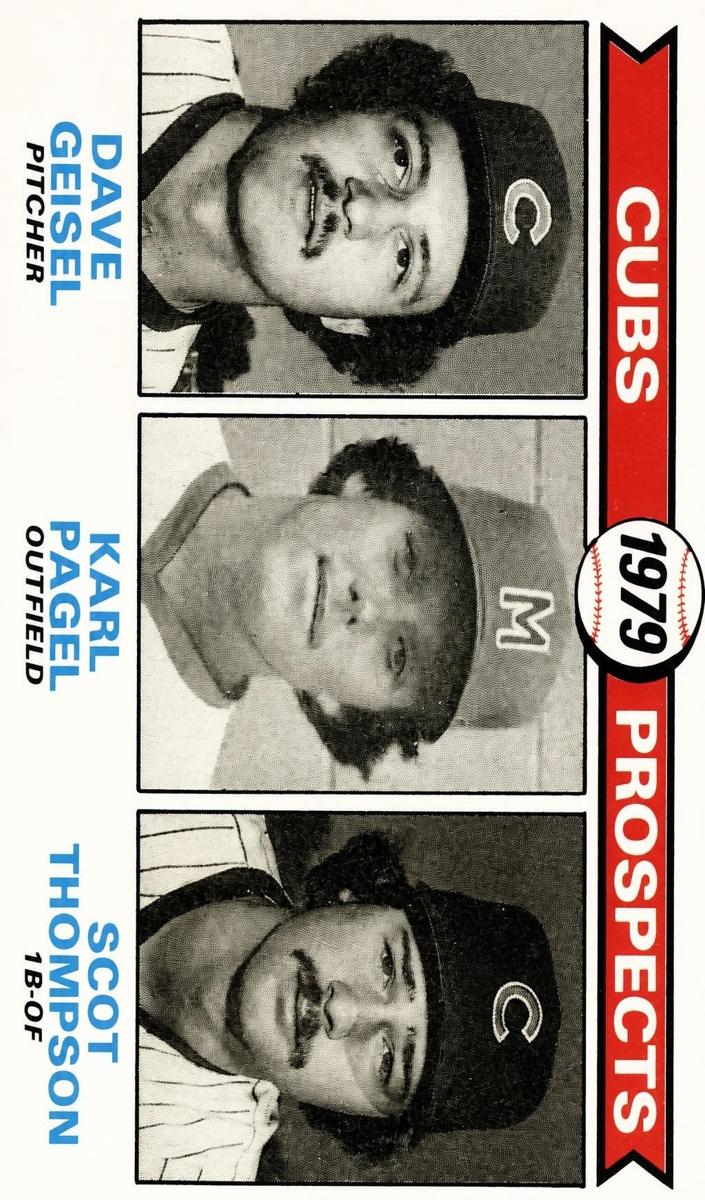 1979 Topps Baseball Cubs Prospects #716 PSA 9