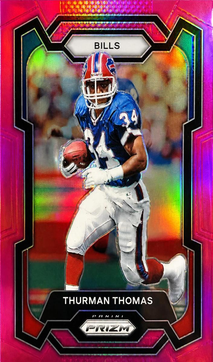 2023 Panini Prizm Football Pink Thurman Thomas #34