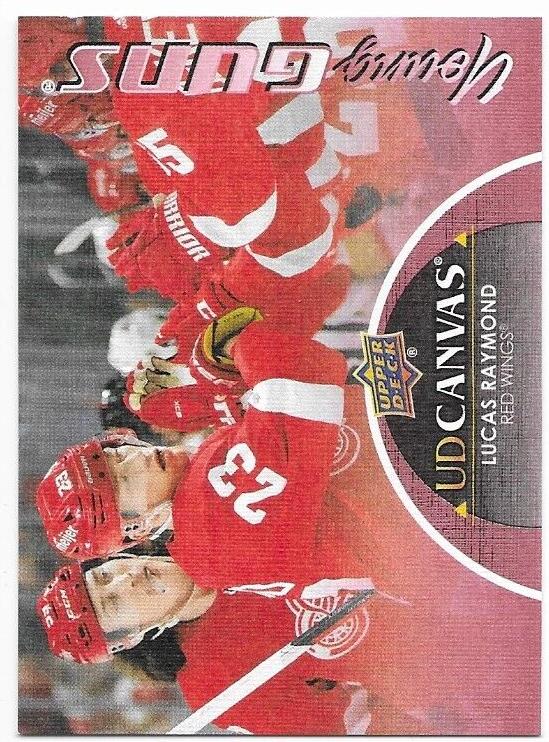 2021 Upper Deck Hockey Lucas Raymond #C226 PSA 9
