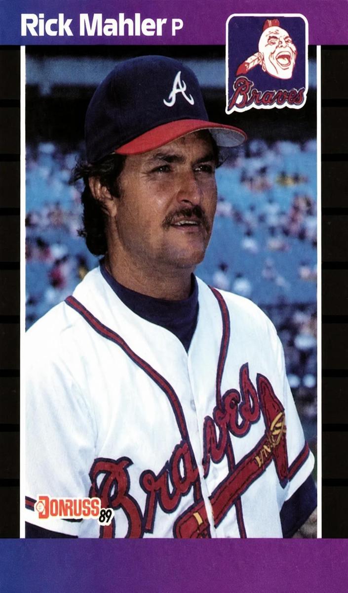 1989 Donruss Baseball Rick Mahler #222