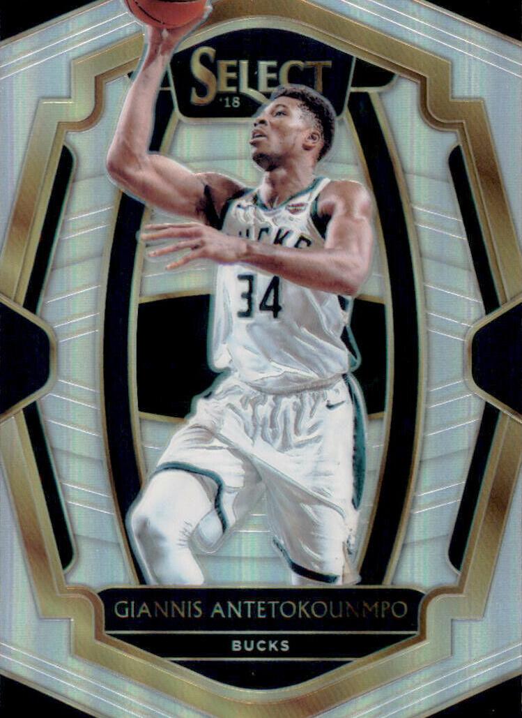 2017 Panini Select Basketball Silver Prizm Giannis Antetokounmpo #147