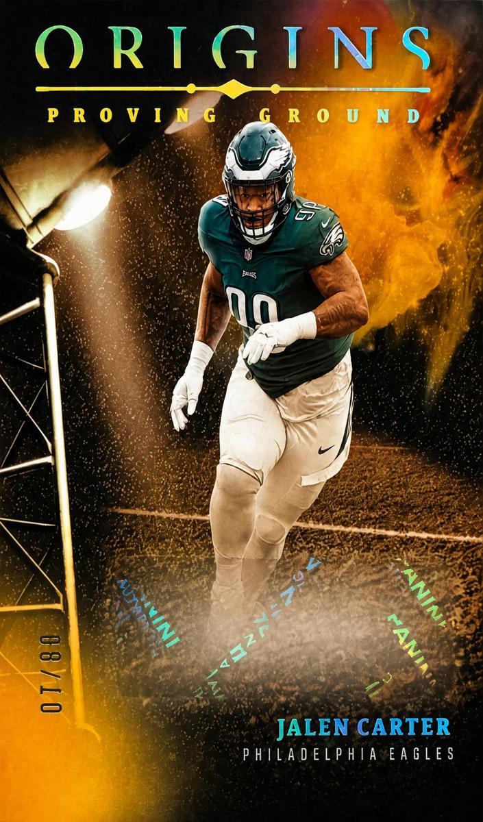 2024 Panini Origins Football Gold Jalen Carter #PGS-JCA