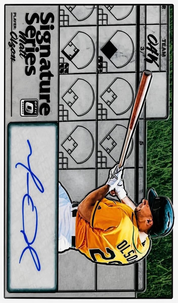 2019 Donruss Optic Baseball Matt Olson #SS-MO