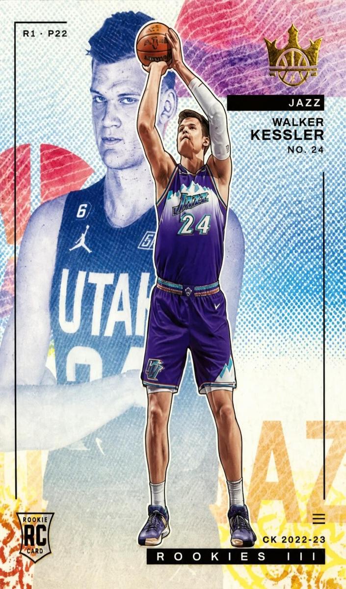 2022 Panini Court Kings Basketball Walker Kessler #148