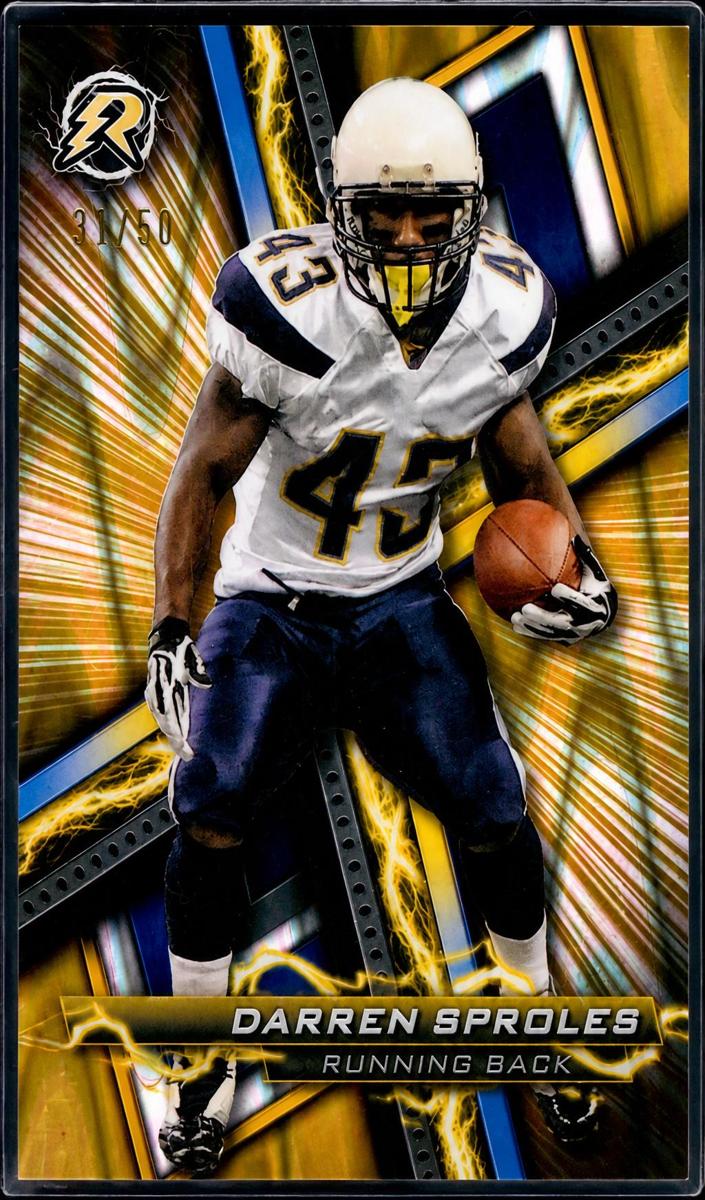 2023 Topps Composite Football Gold Power Surge Darren Sproles #77