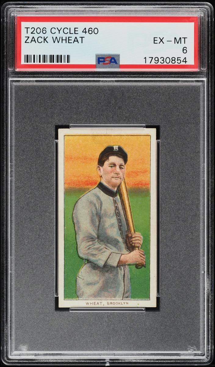 1909-11 T206 Baseball Zack Wheat #NNO