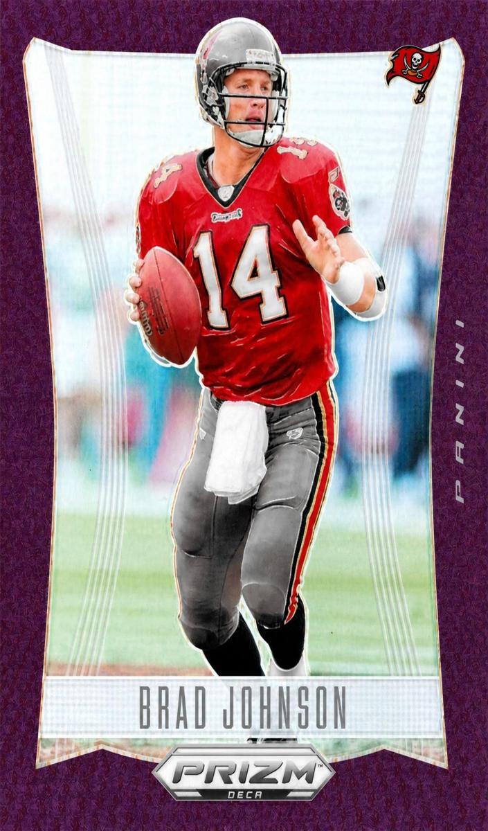 2024 Panini Prizm Football Purple Wave Brad Johnson #274