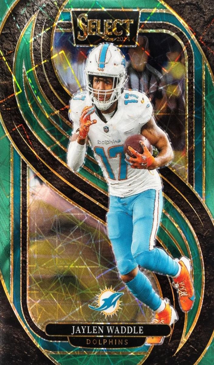 2024 Panini Select Football Green Jaylen Waddle #168