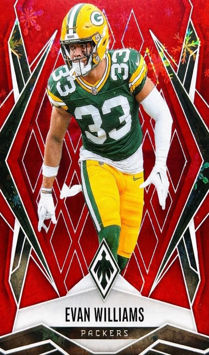 2025 Panini Phoenix Football Red Winter Evan Williams #133