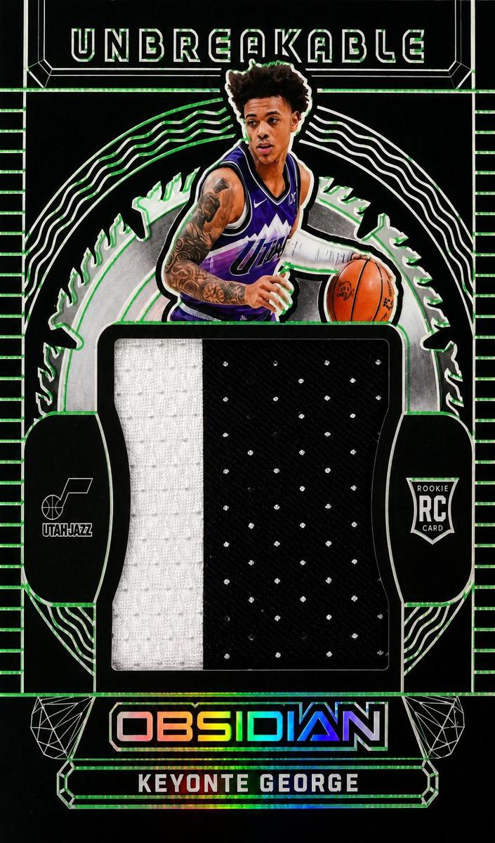 2023 Panini Obsidian Basketball Green Keyonte George #UM-KGE