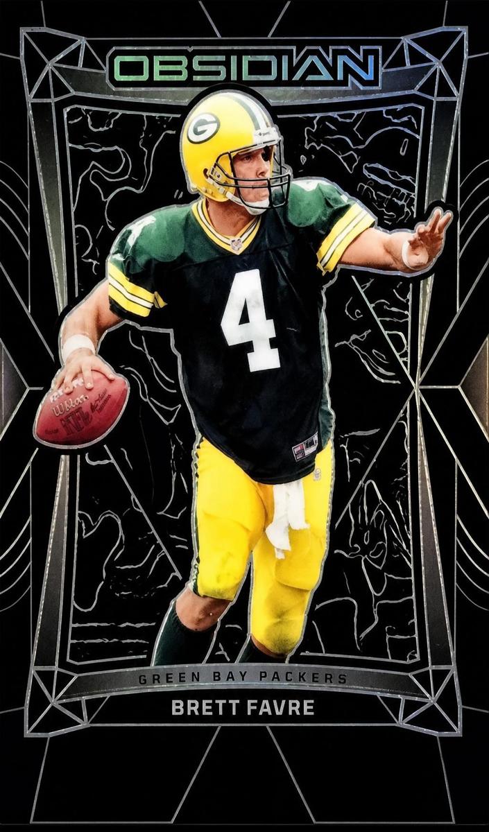 2024 Panini Obsidian Football Green Brett Favre #72