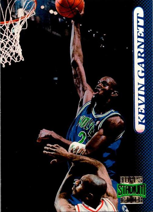1996 Topps Stadium Club Basketball Kevin Garnett #59 HGA 8.5