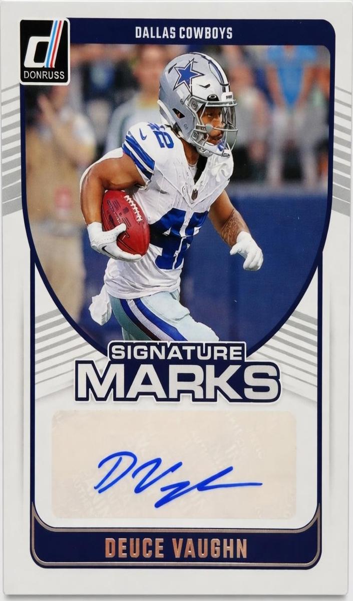 2024 Panini Donruss Football Deuce Vaughn #SMA-DVA
