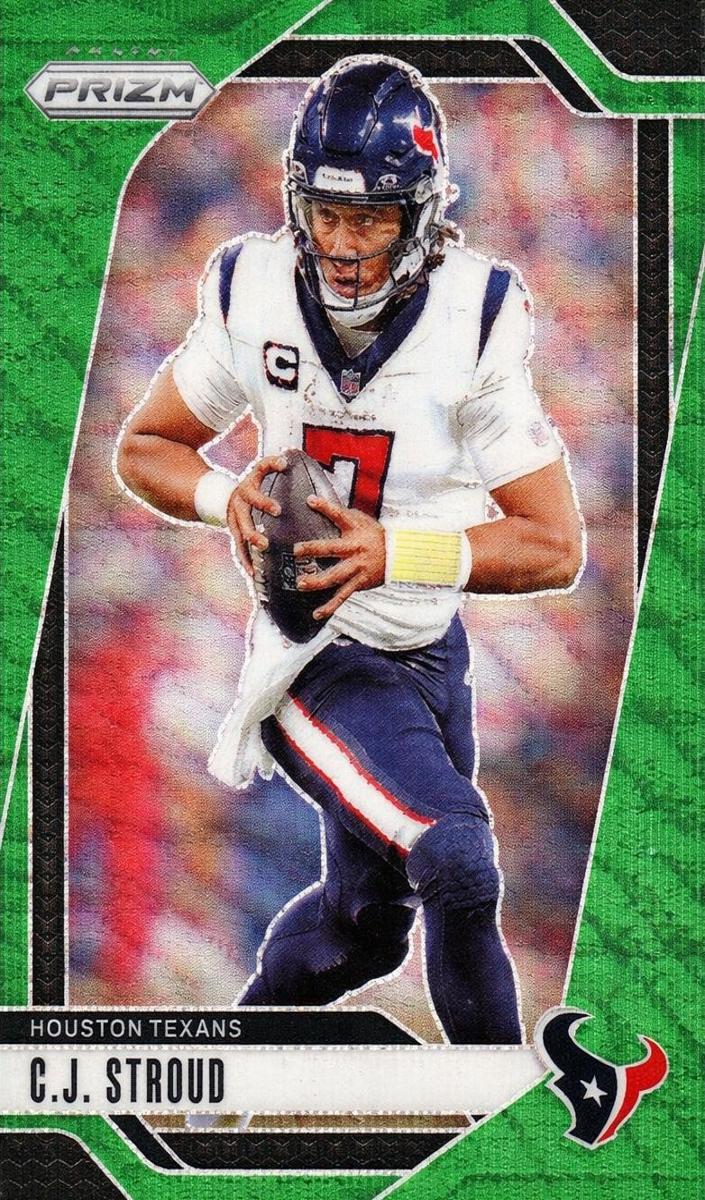 2024 Panini Prizm Football Green Wave C.J. Stroud #111 PSA 9
