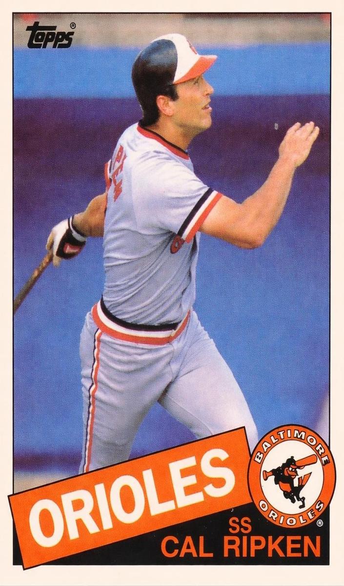 1985 Topps Tiffany Baseball Cal Ripken Jr. #30