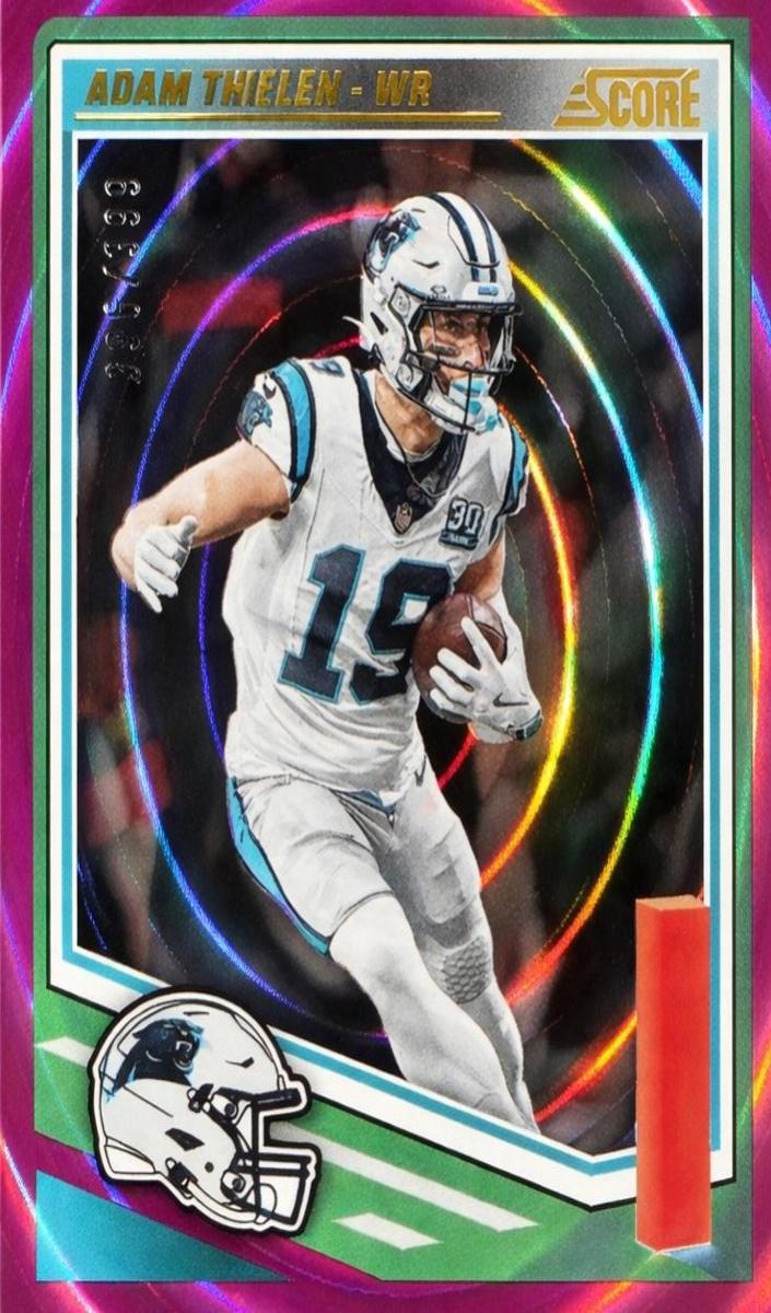 2025 Panini Score Football Ellipse Adam Thielen #21