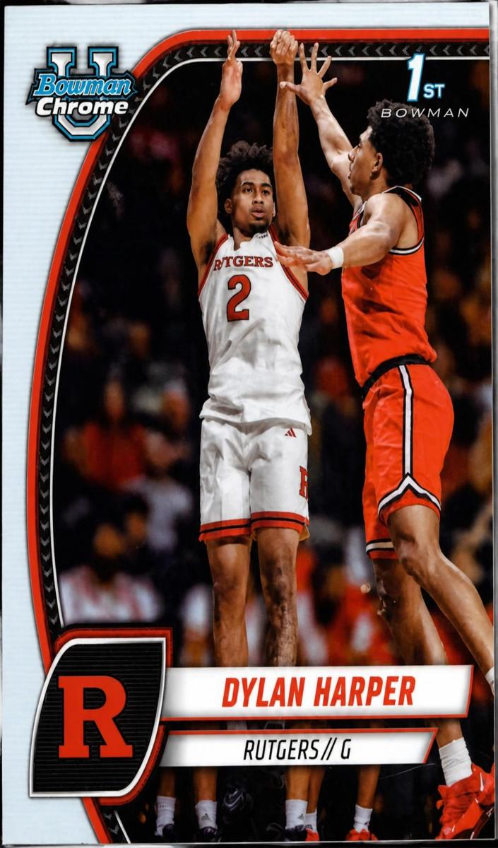 2024 Bowman Chrome University Basketball Refractor Dylan Harper #22