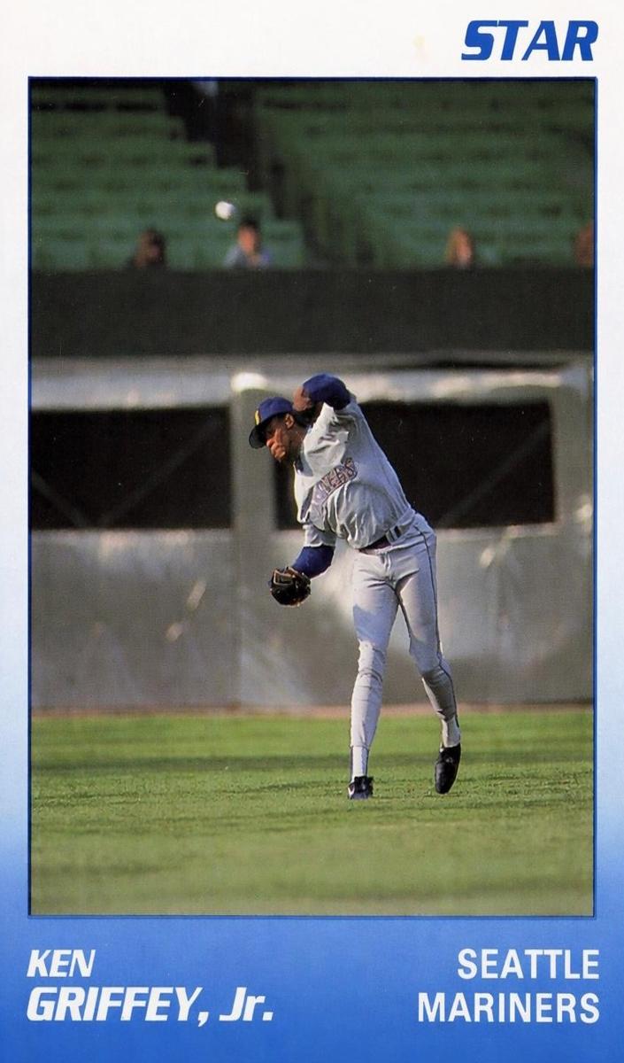 1989 Star Baseball Yellow Back Ken Griffey Jr. #11 PSA 9