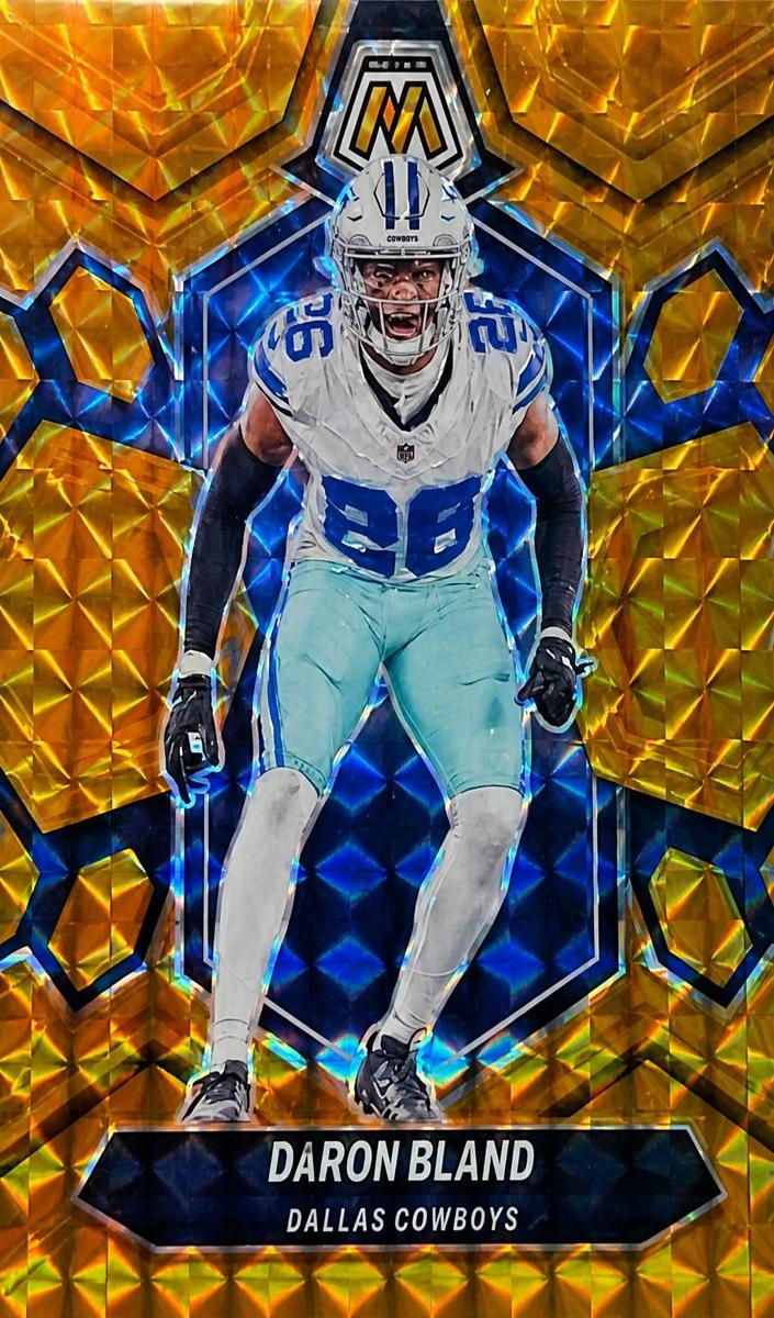 2024 Panini Mosaic Football Gold DaRon Bland #63