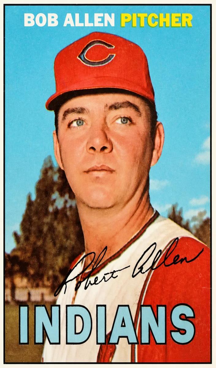 1967 O-Pee-Chee Baseball Bob Allen #24