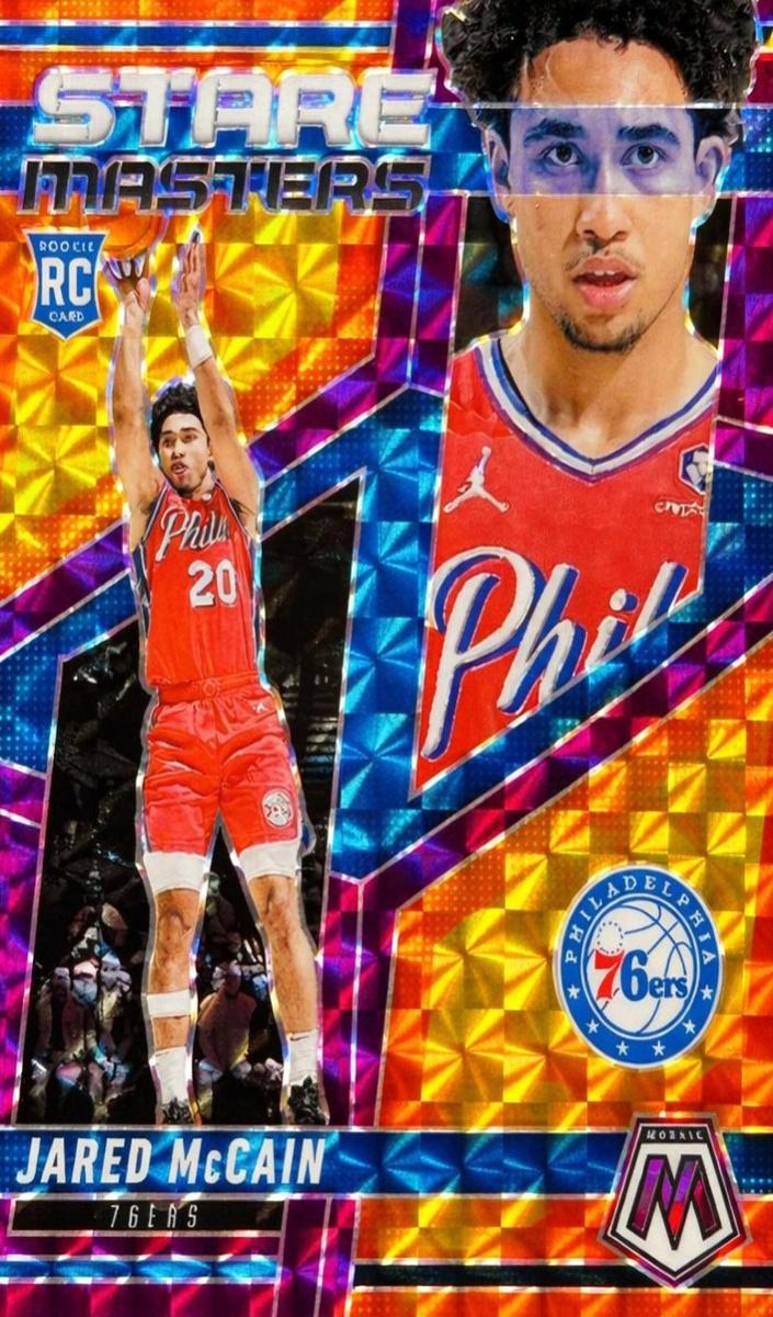 2024 Panini Mosaic Basketball Purple Jared McCain #9