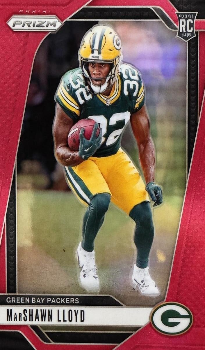 2024 Panini Prizm Football Red MarShawn Lloyd #374