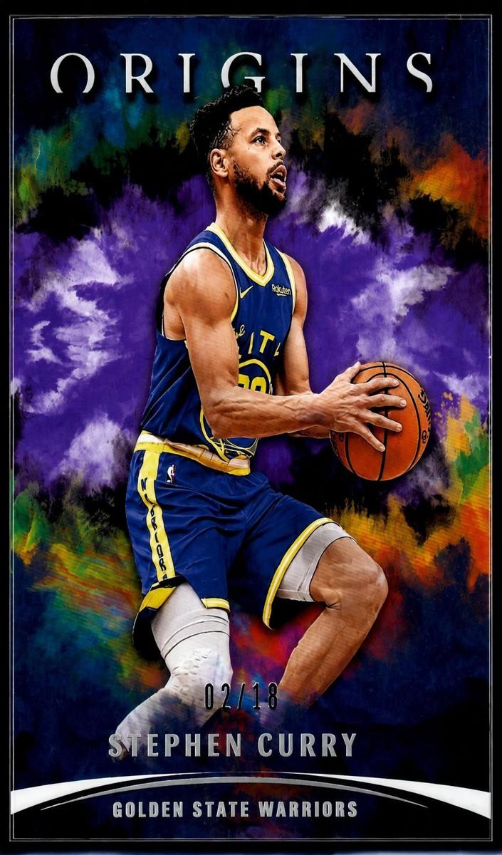 2021 Panini Origins Basketball Purple FOTL Stephen Curry #30