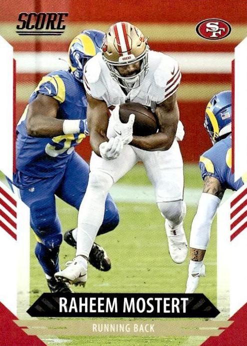 2021 Panini Score Football Raheem Mostert #260