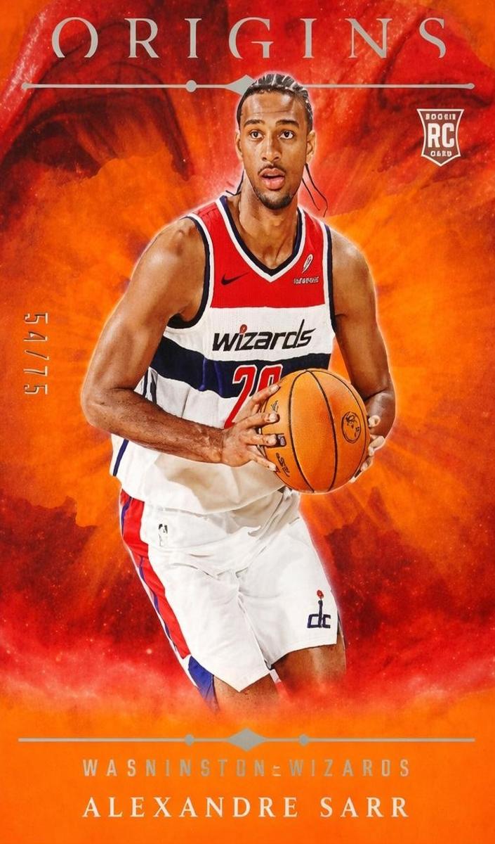 2024 Panini Origins Basketball Orange Alexandre Sarr #73