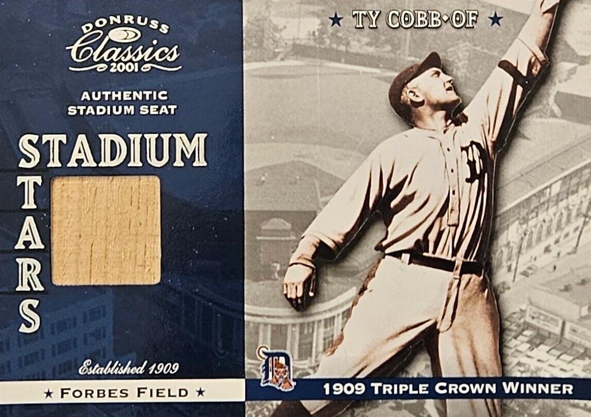2001 Donruss Baseball Ty Cobb #SS-5