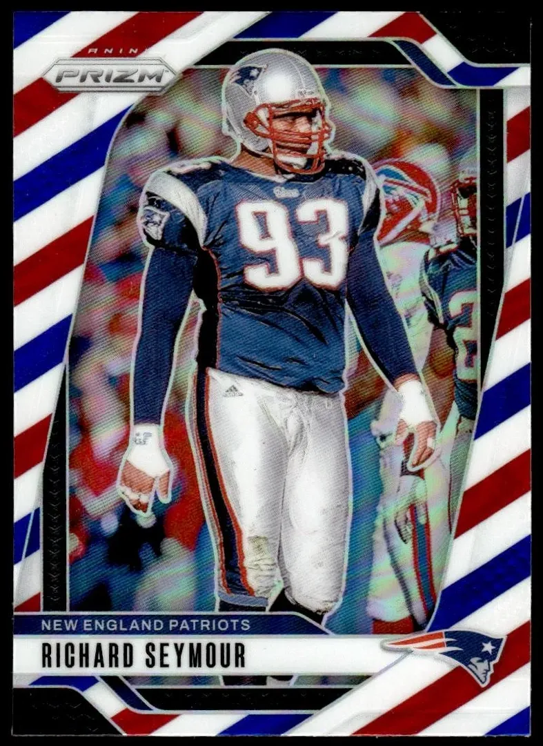 2024 Panini Prizm Football Red White and Blue Richard Seymour #202