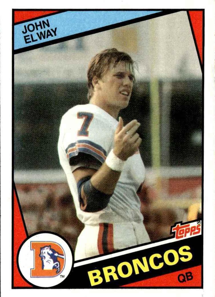 1984 Topps Football John Elway #63 PSA 10
