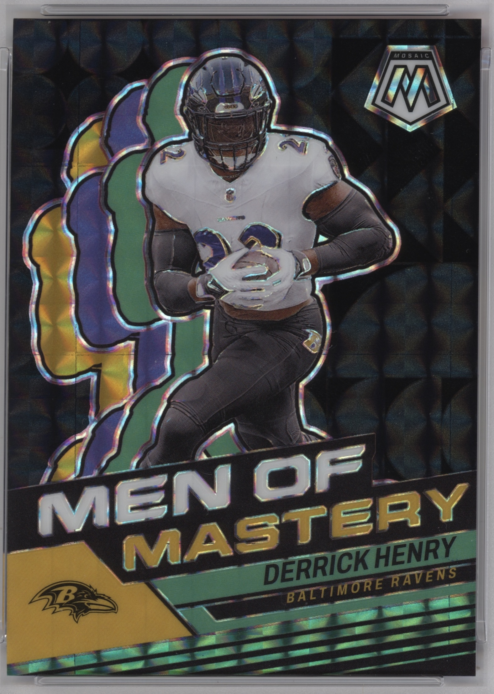 2024 Panini Mosaic Football Black Derrick Henry #MM-10