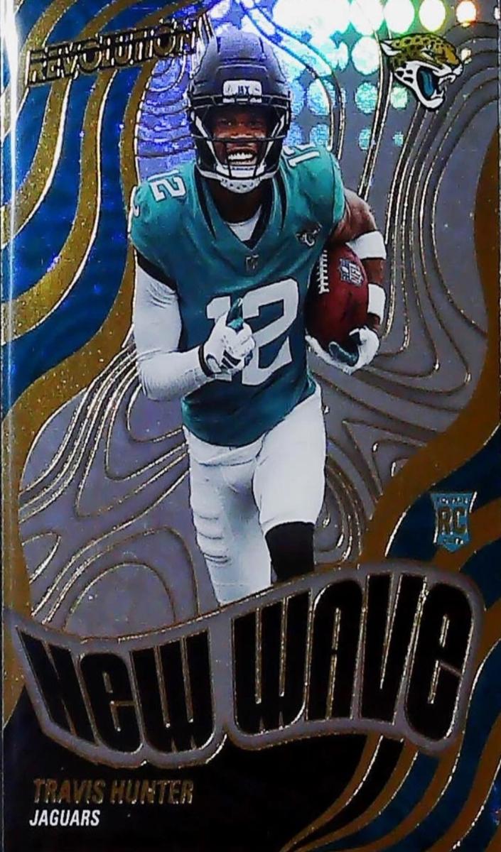 2025 Panini Revolution Football Travis Hunter #7 CGC 8.5