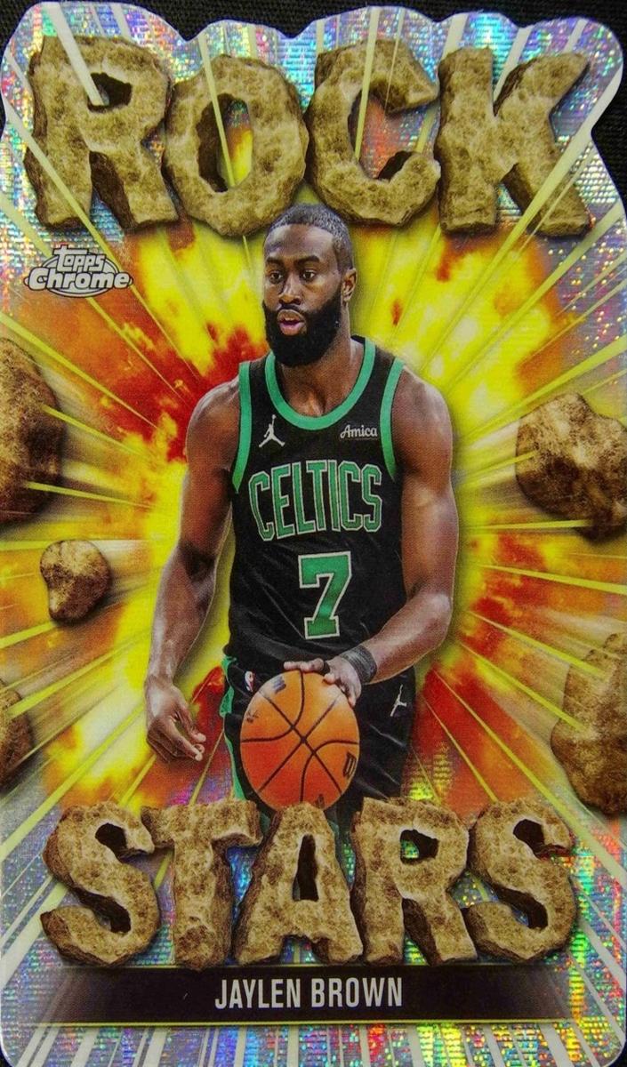 2025 Topps Chrome Basketball Jaylen Brown #RS-8 PSA 9