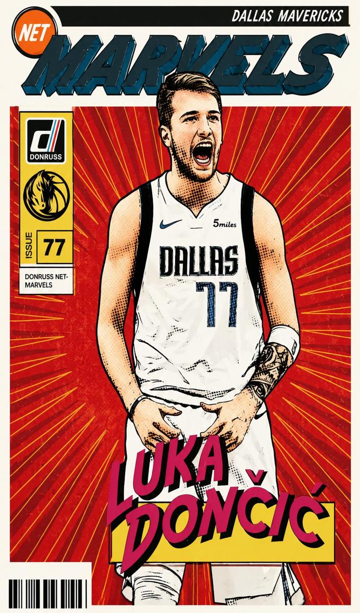 2019 Panini Donruss Basketball Press Proof Luka Doncic #17