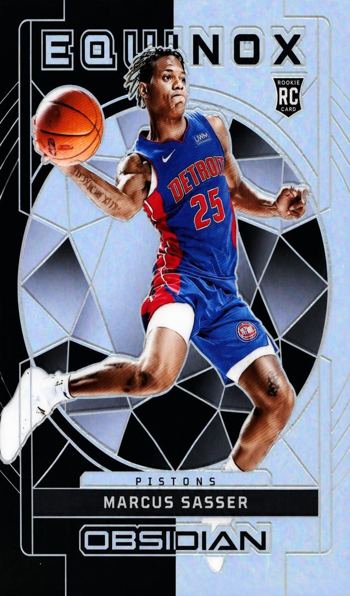 2023 Panini Obsidian Basketball Marcus Sasser #3 PSA 9