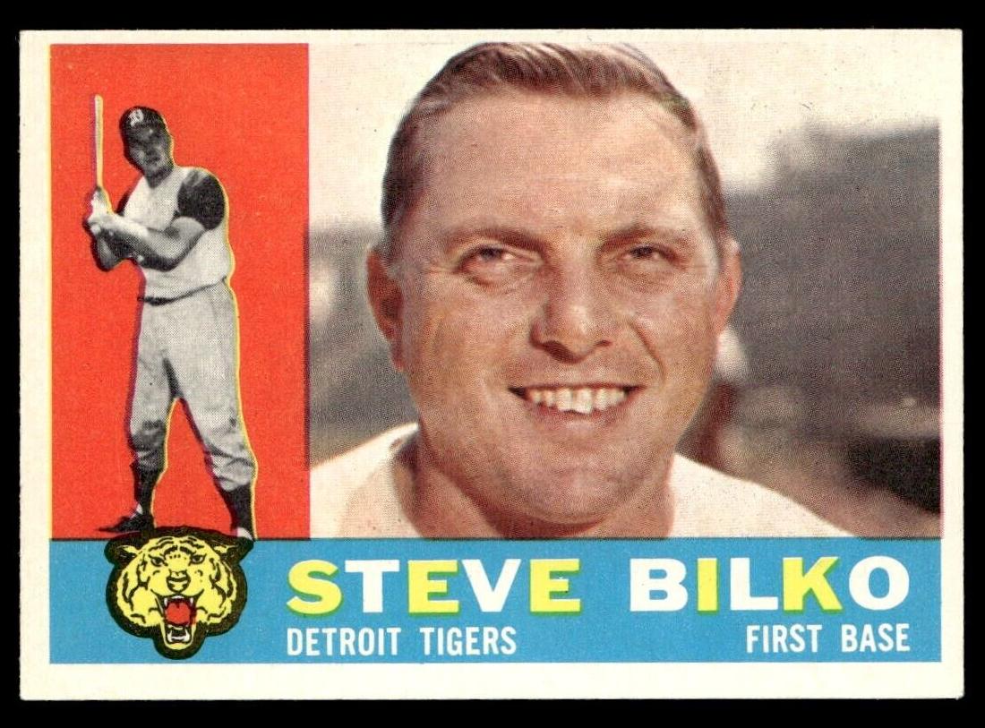 1960 Topps Baseball Steve Bilko #396