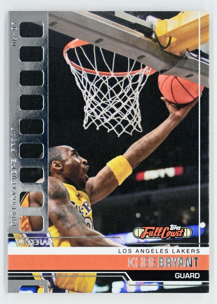 2006 Topps Full Court Basketball Photographer's Proof Kobe Bryant #20