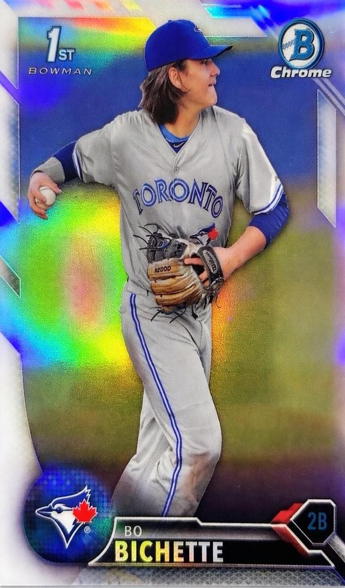 2016 Bowman Chrome Draft Baseball Refractor Bo Bichette #BDC-74