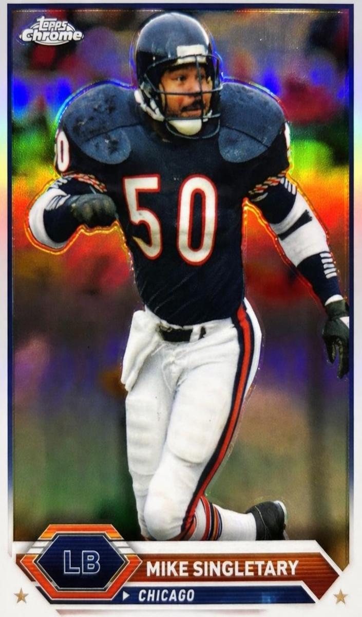 2023 Topps Composite Football Refractor Mike Singletary #25