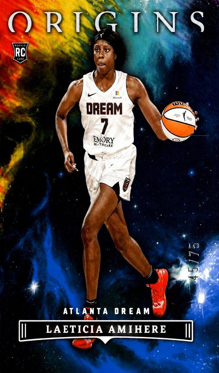 2023 Panini Origins WNBA Basketball Blue Laeticia Amihere #95