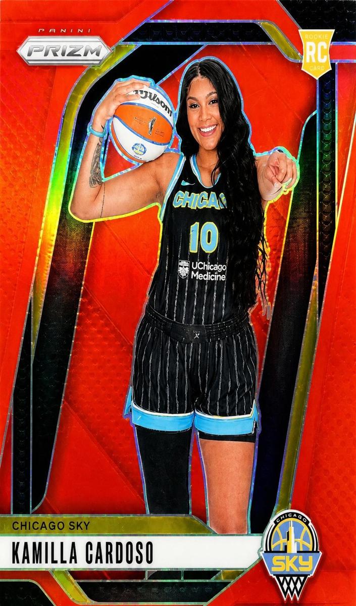 2024 Panini Prizm WNBA Basketball Red Kamilla Cardoso #149