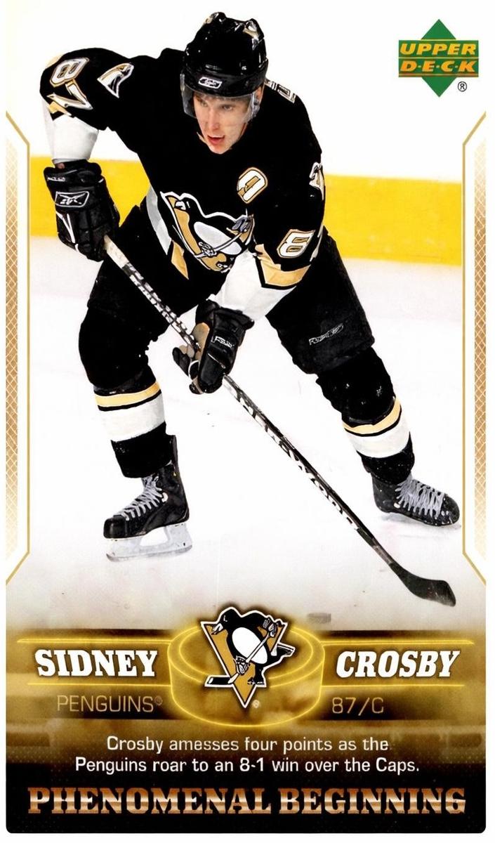 2005 Upper Deck Phenomenal Beginning Sidney Crosby Hockey Sidney Crosby #20