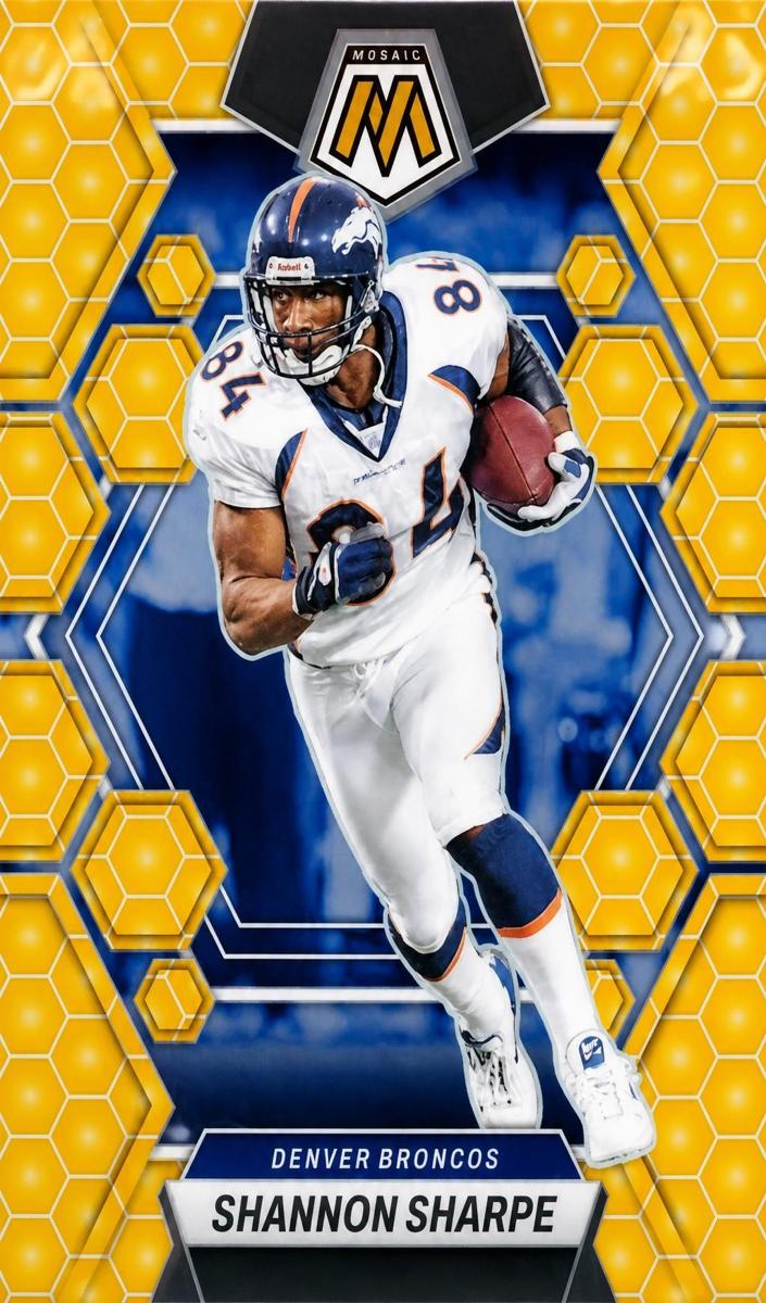 2023 Panini Mosaic Football Honeycomb Shannon Sharpe #72