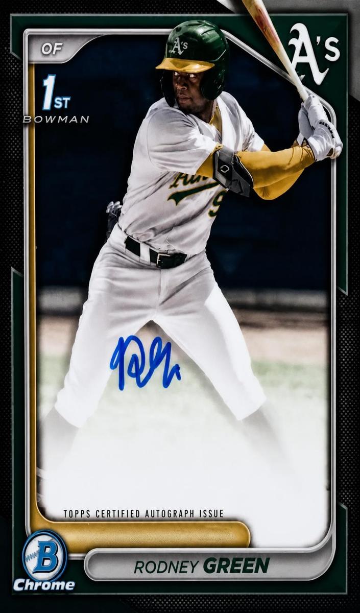 2024 Bowman Draft Chrome Baseball Rodney Green #CPA-RG